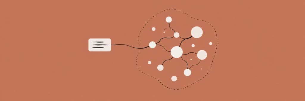 A prompt connecting into a cluster of activations